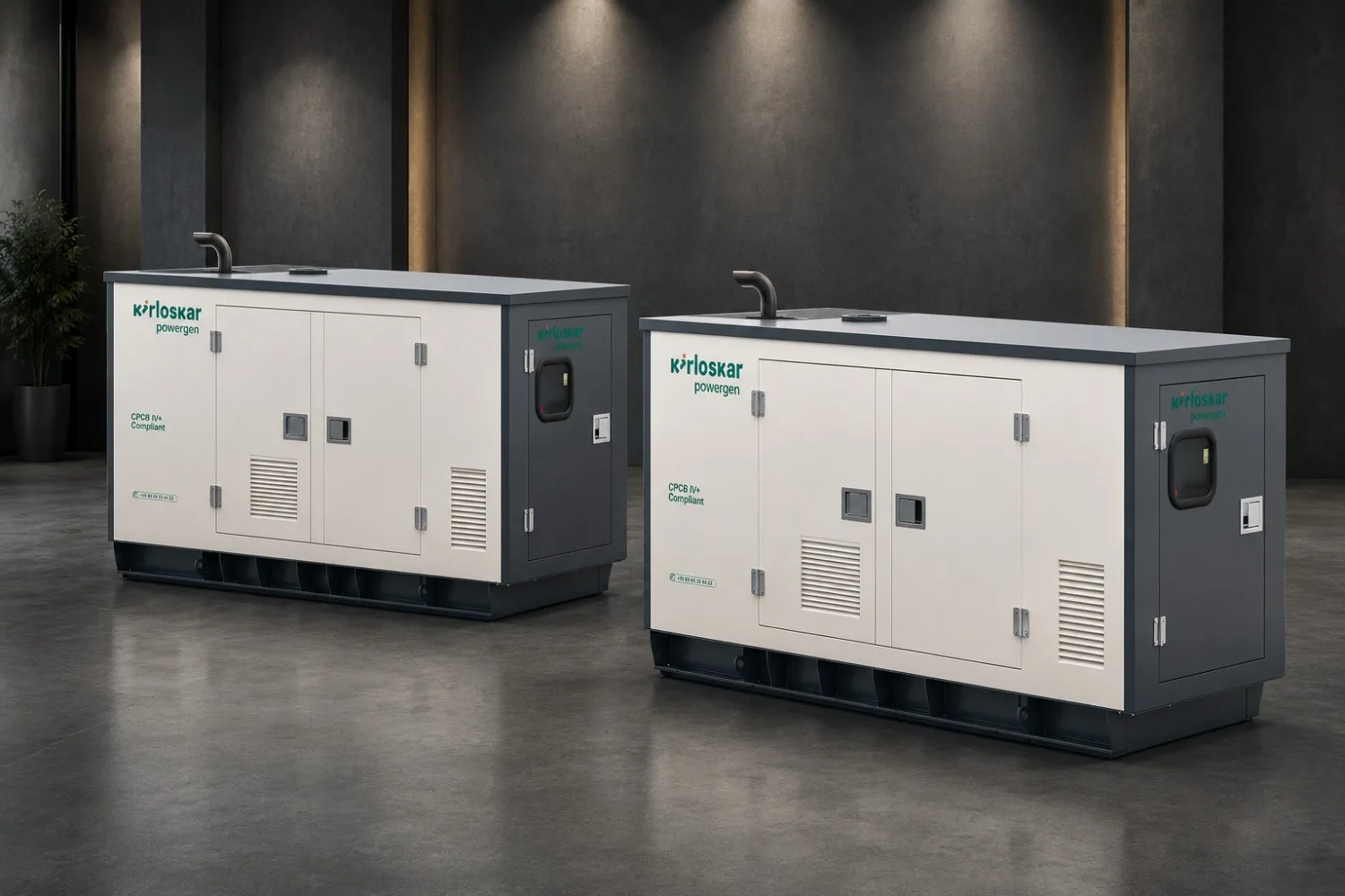 Kirloskar 15 kVA Diesel Generator — KG4-15WS1