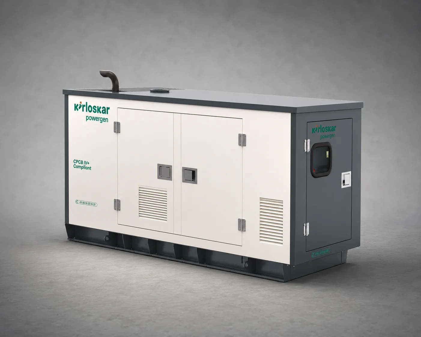 Kirloskar 7.5 kVA Air-Cooled Diesel Generator — KG4-7.5SAS1